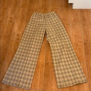 Vintage Plaid Pants